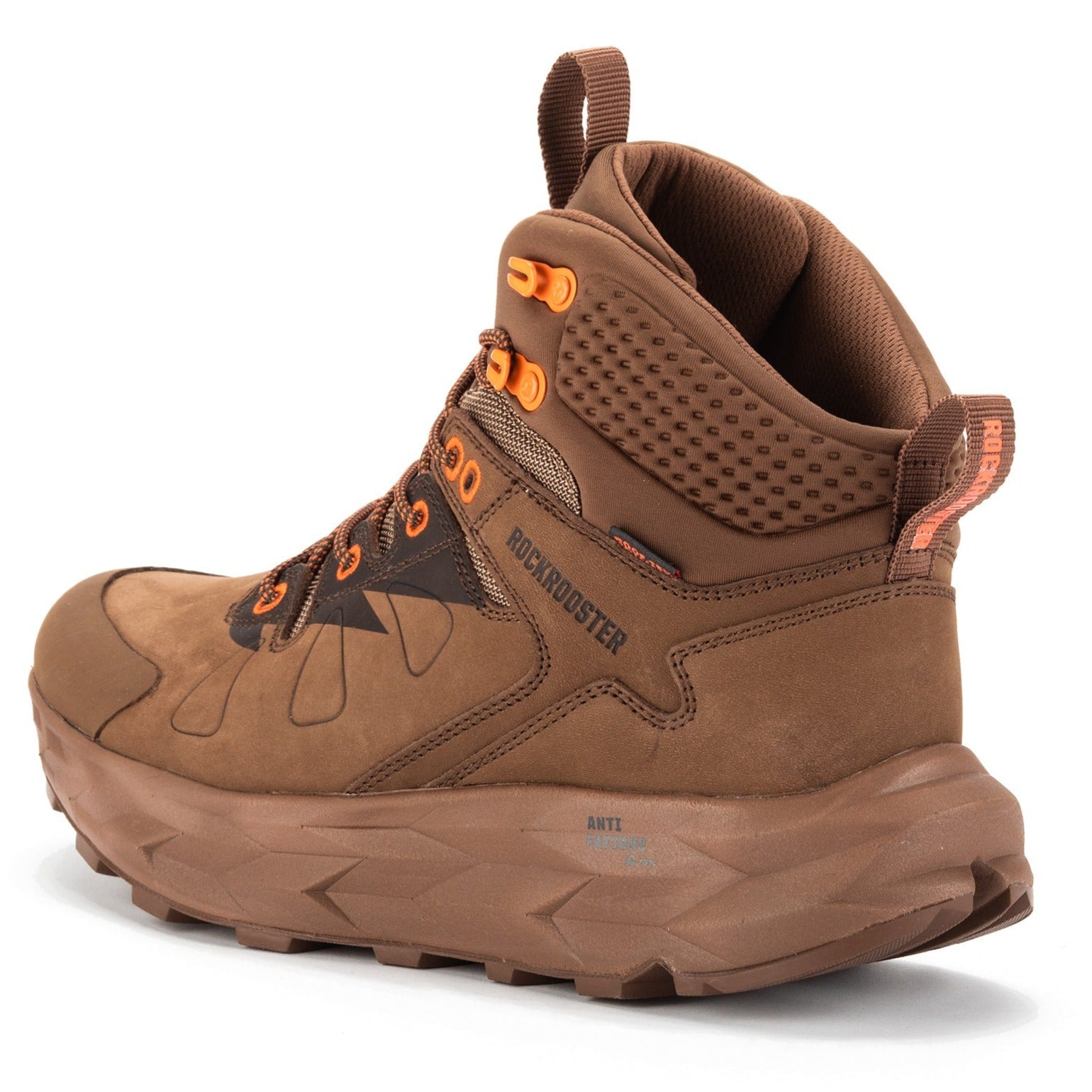 ROCKROOSTER Farmington Bruin 6-duim Waterdigte Stapstewels met VIBRAM® Buitesool OC21031