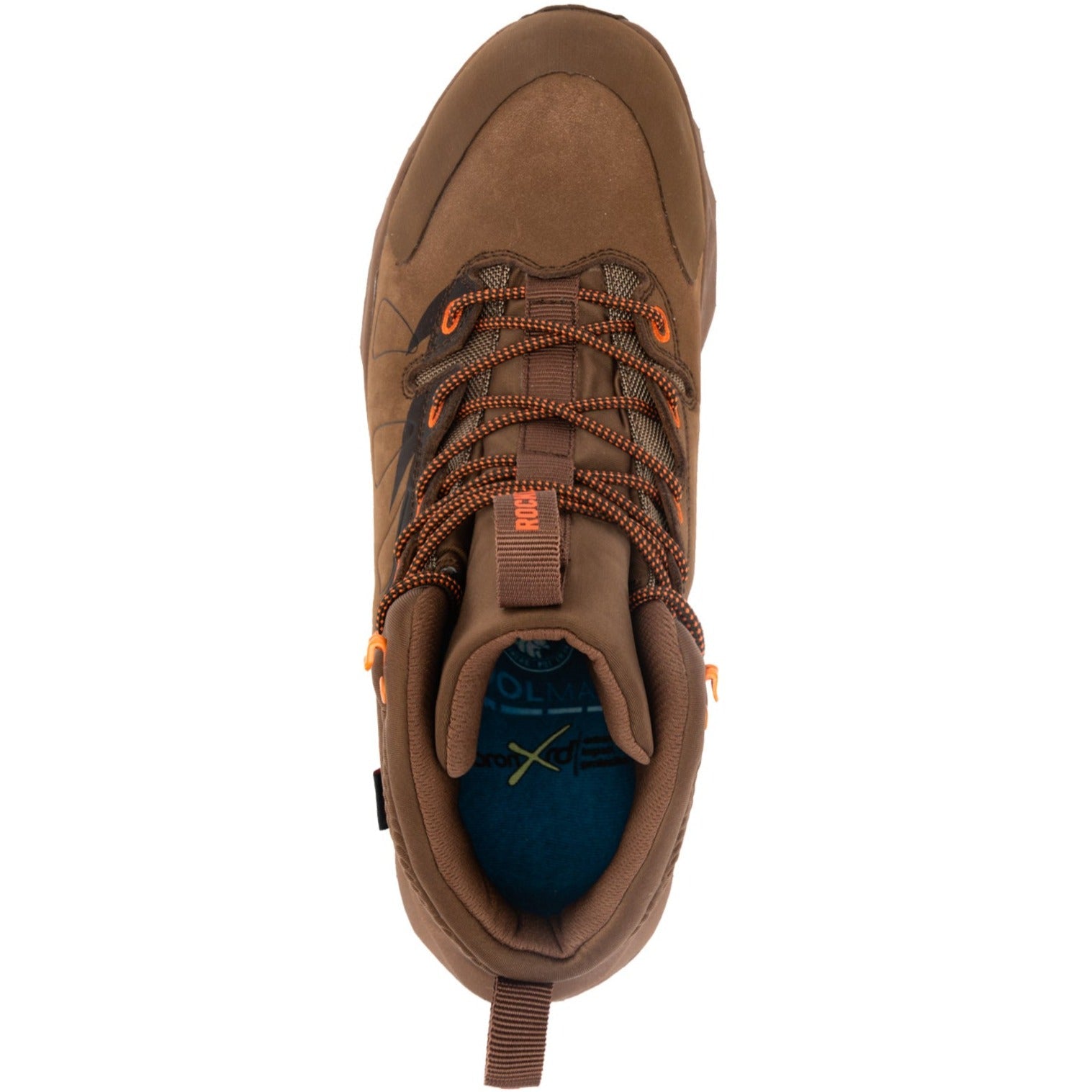 ROCKROOSTER Farmington Bruin 6-duim Waterdigte Stapstewels met VIBRAM® Buitesool OC21031