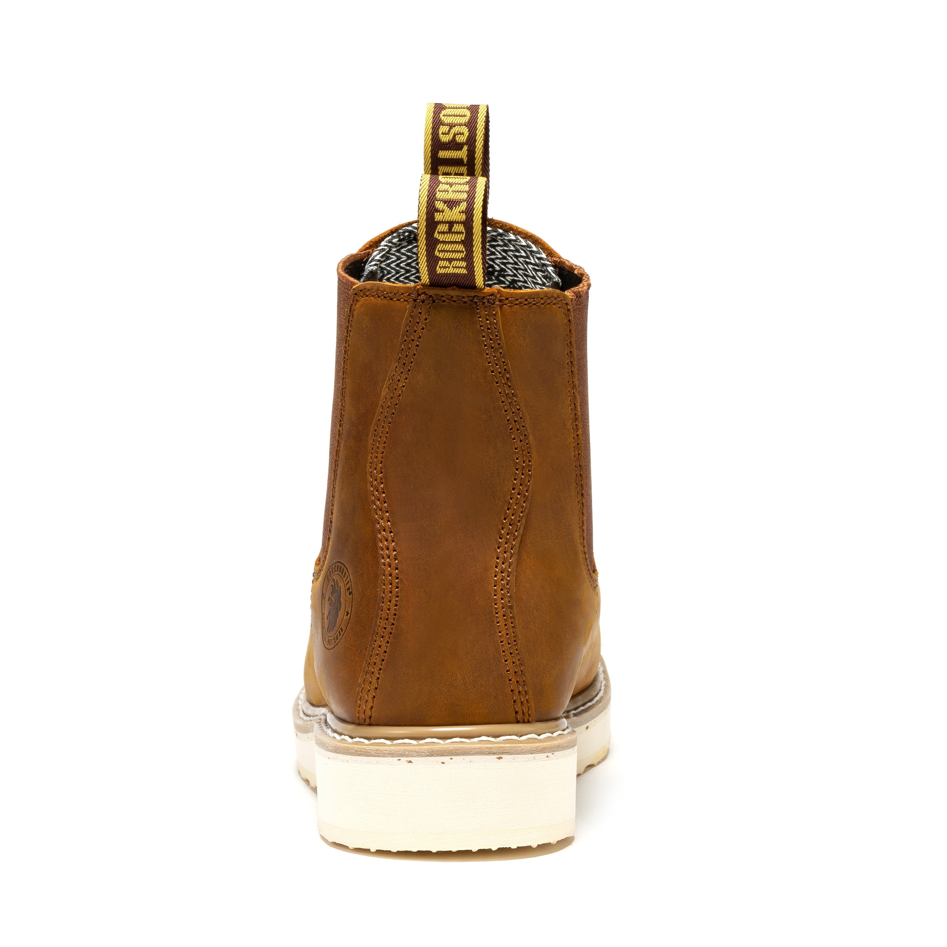 ROCKROOSTER Capitola Mans 6-duim Bruin Wig Werkstewels SAP102