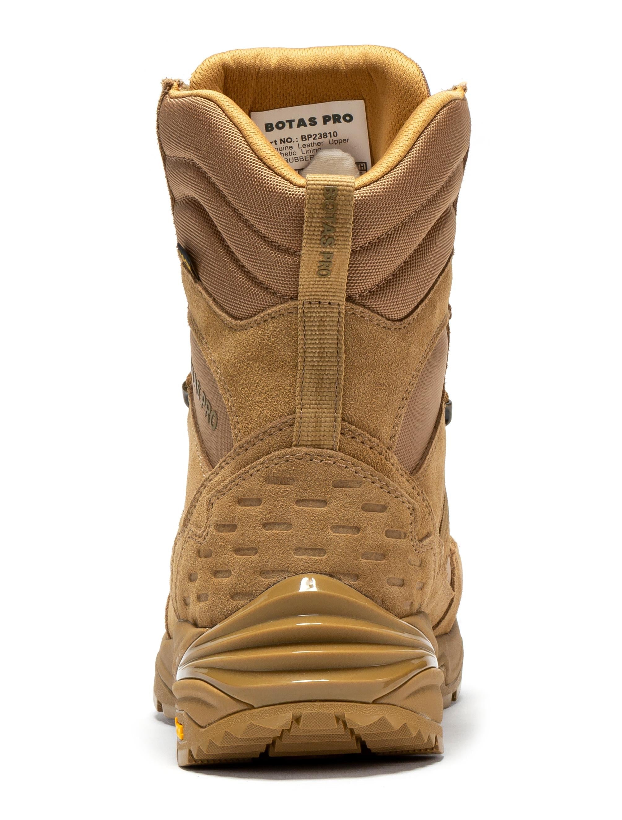 Botas Pro Sand 8-duim Waterdigte Taktiese Stewels met VIBRAM® Traction Lug Buitesool BP22810