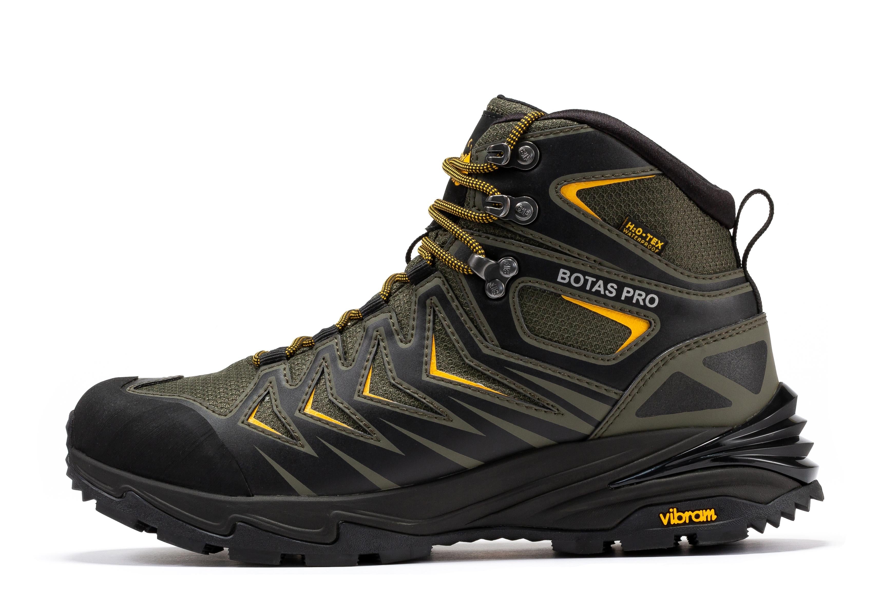 Botas Pro Metaal Groen 6-duim Waterdigte Stapstewels met VIBRAM® Traction Lug Buitesool BP22111