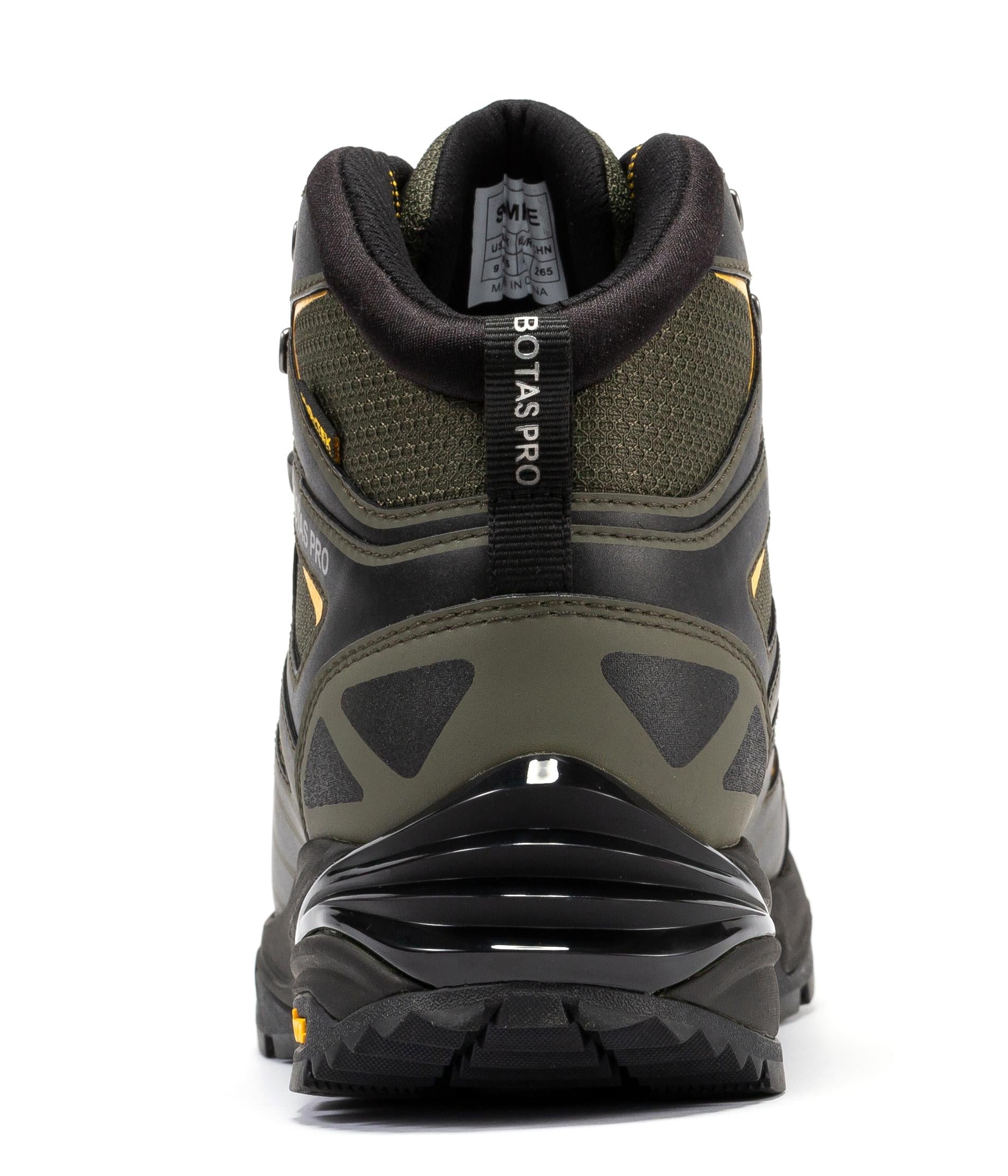 Botas Pro Metaal Groen 6-duim Waterdigte Stapstewels met VIBRAM® Traction Lug Buitesool BP22111