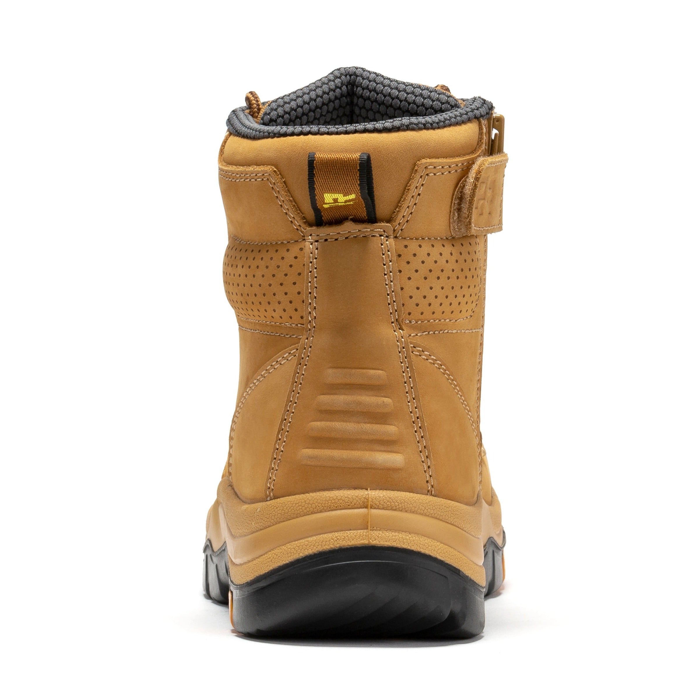 ROCKROOSTER Madison Tan 6-duim Kant-rits Staalneus Leer Werkstewels AK052