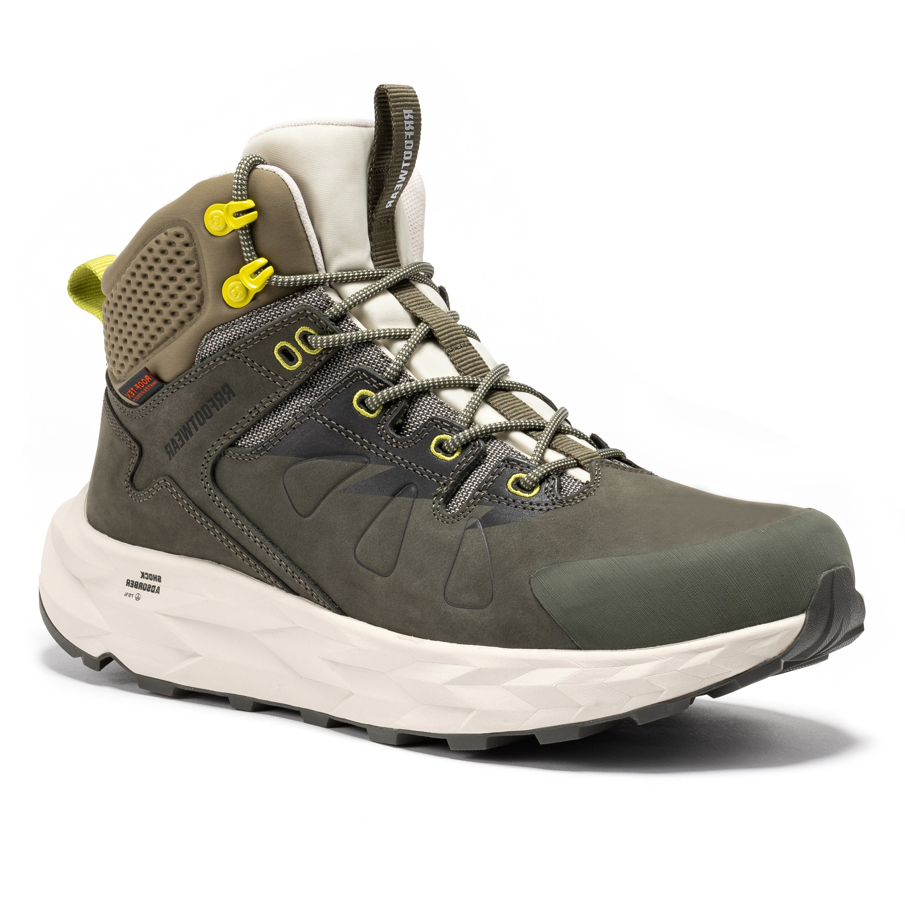 ROCKROOSTER Farmington Groen 6-duim Waterdigte Stapstewels met VIBRAM® Buitesool OC21033